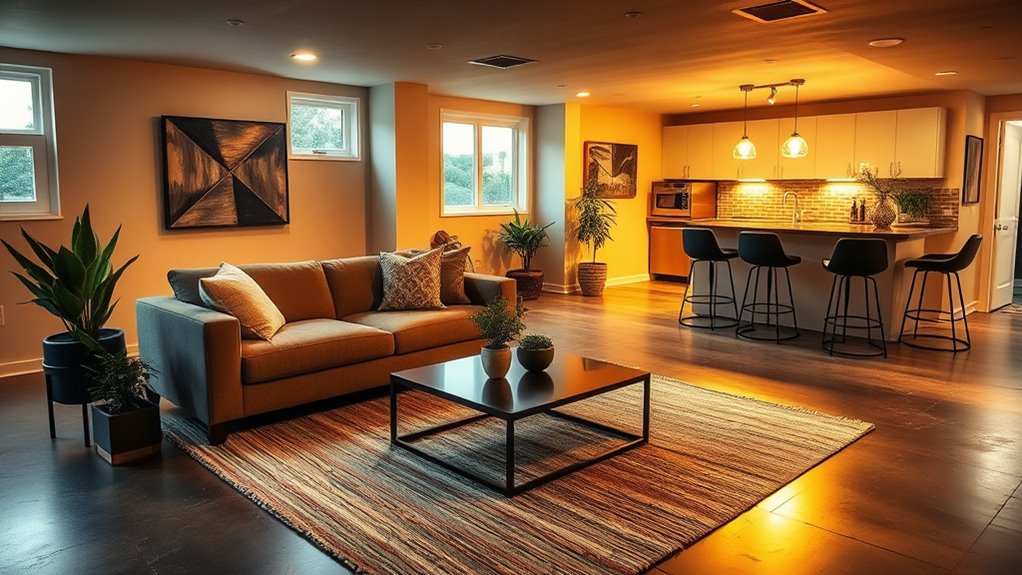 How to Transform a Basement Into a Functional Living Area