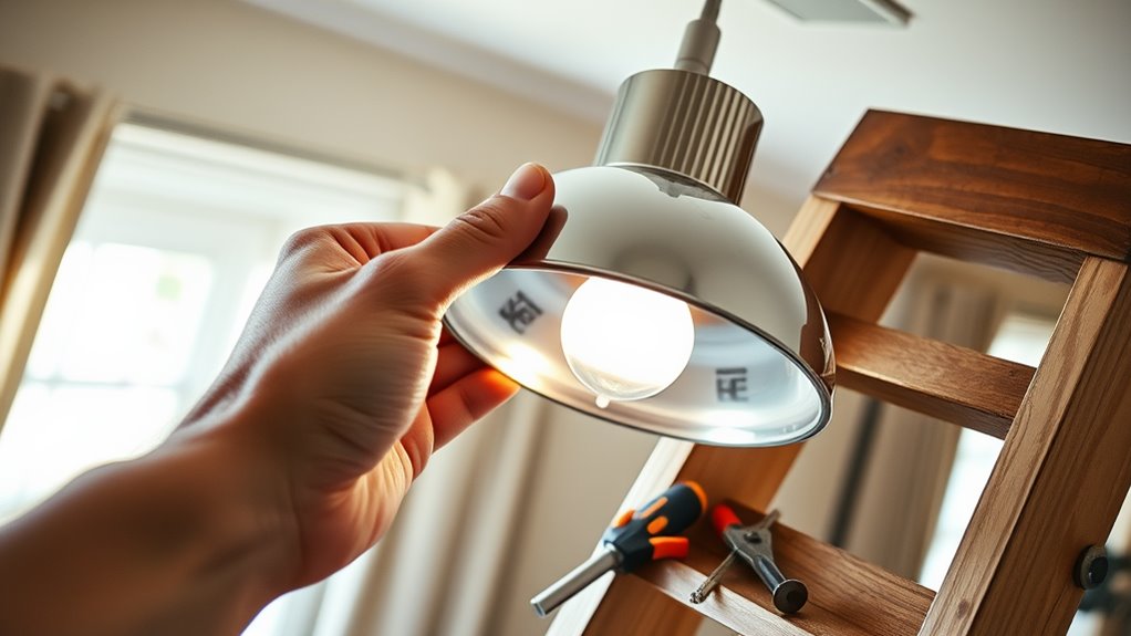 How to Install a New Light Fixture Without Calling an Electrician