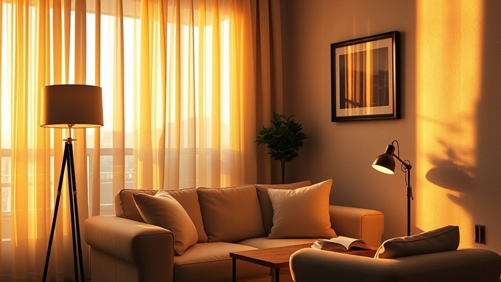selecting ideal room lighting